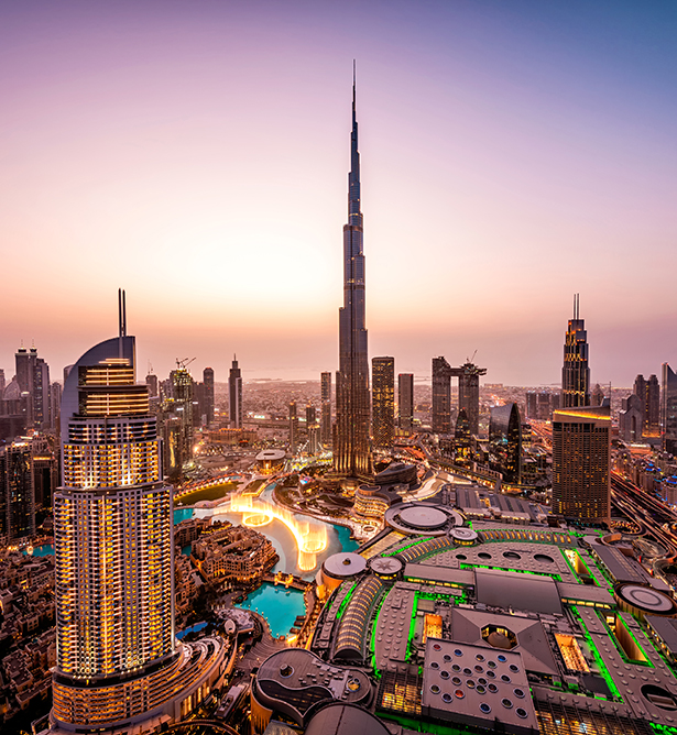 Skyline de Dubai