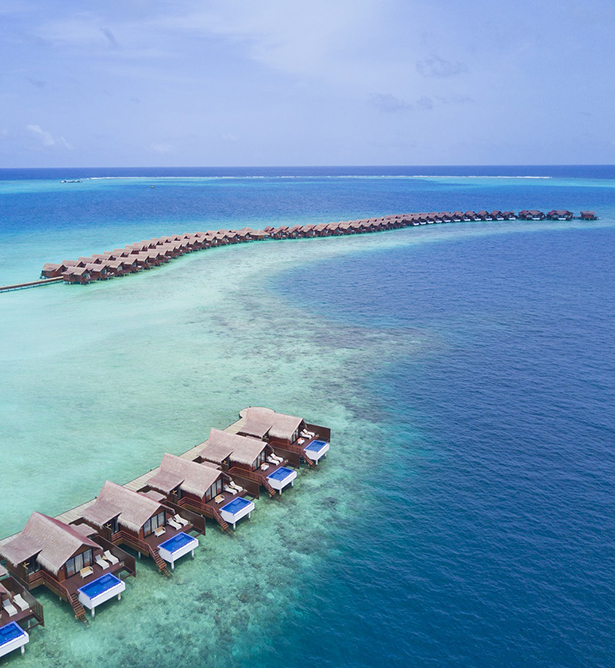 Water Villas en Grand Park Kodhipparu, Maldivas