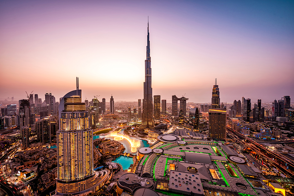 Skyline de Dubai