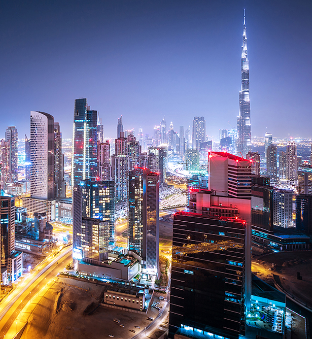 Skyline de Dubai