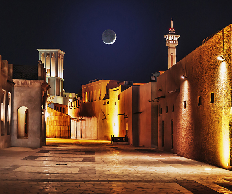 Casco antiguo de Dubai