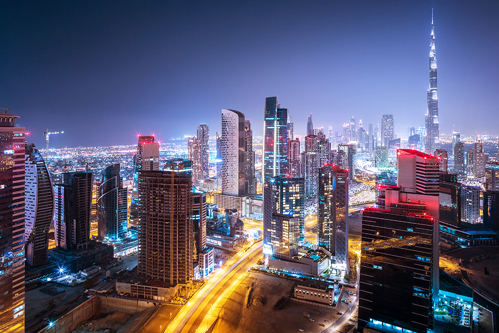 Skyline de Dubai