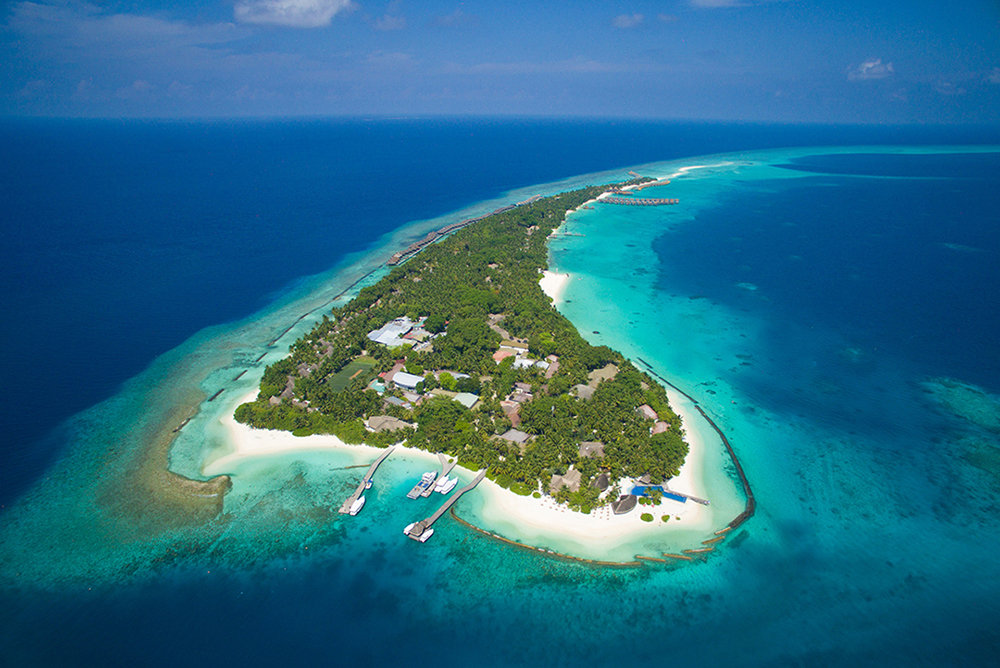 Isla del resort Kuramathi, Maldivas