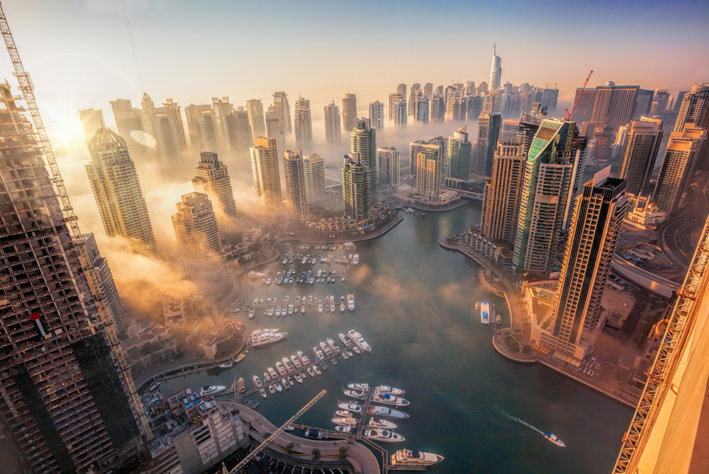 Skyline de Dubai