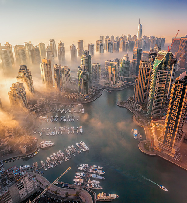 Skyline de Dubai