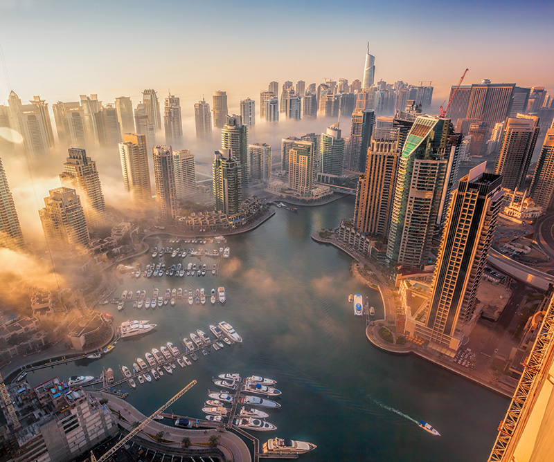 Skyline de Dubai