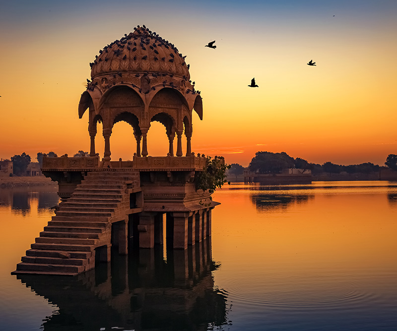 Atardeceres en India