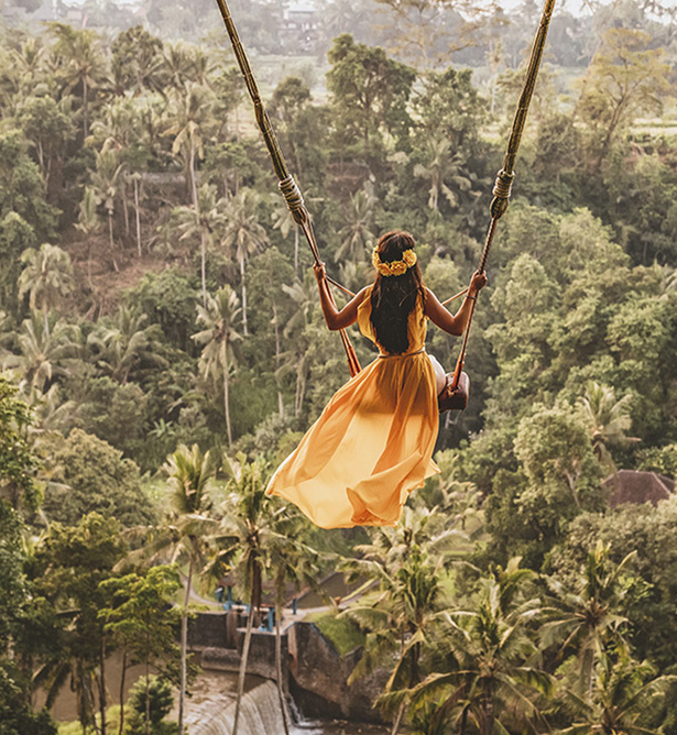 Columpio en Bali