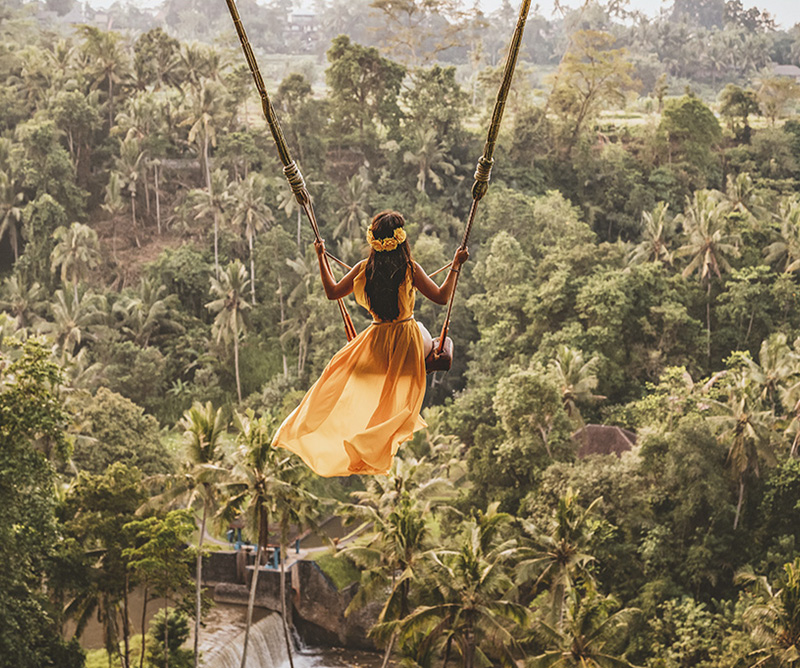 Columpio en Bali