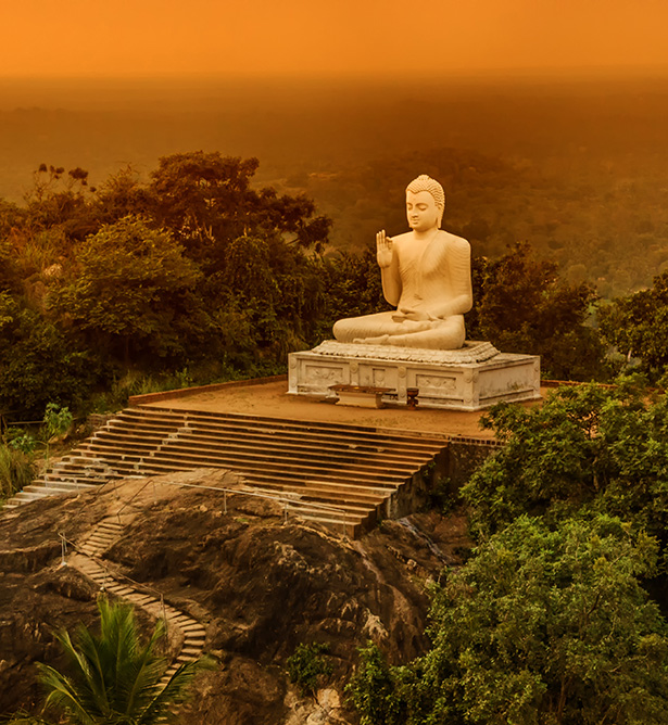 Budas en Sri Lanka