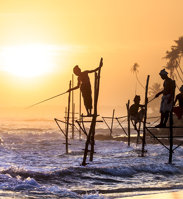 Pescadores de Weligama