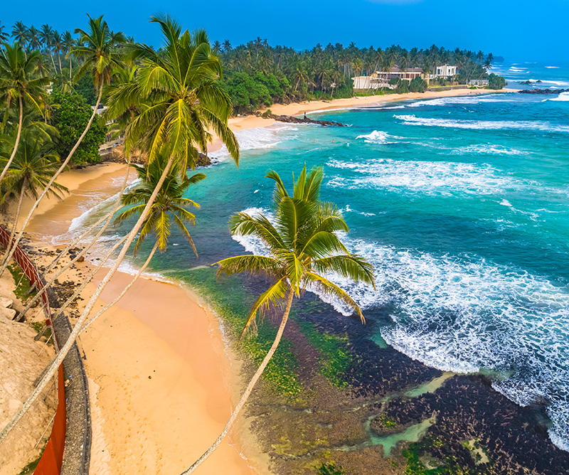 Playas de Sri Lanka